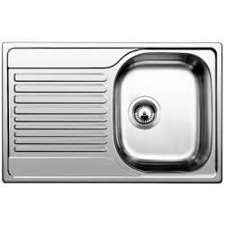 Zlewozmywak Blanco TIPO 45 S Compact stal matowa bez korka aut. 513 441